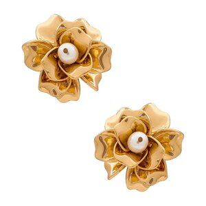 Flower And Pearl Earrings Ettika (from Revolve)